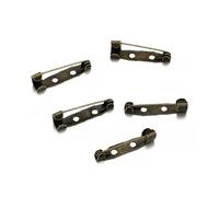 50 Uds 15/20/25/30/35/40mm broche Clip Base pines ajustes en blanco for DIY suministros de fabricación joyas(Antique Bronze,25mm)