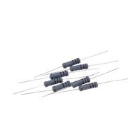 50 Uds 1W resistencias de película de carbono 5% 0.1R ~ 5,6M 0.5R 2R 4.7R 8.2R 10R 51R 68R 100R 220R 470R 1K 2,2 K 10K 22K 4K7 100K 300K 680K(3.6K Ohm)