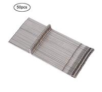 50 Uds. Agujas para máquina de tejer de acero Herramienta para tejer accesorios para tejedor aptos para KH260 KH270
