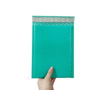50 Uds bolsa de mensajería bolsa de espuma bolsa de transporte autoembalaje caja de correo de poliespuma verde sobre bolsa de regalo bolsa de correo gruesa-18x23cm