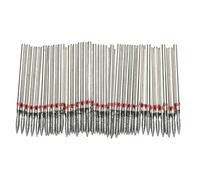 50 Uds. Brocas de diamante para uñas de cutículas, fresa limpia para manicura cortadora eléctrica, accesorios para eliminar la piel muerta