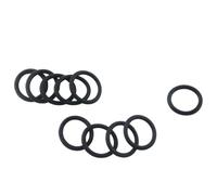 50 Uds caucho de nitrilo negro 2,65mm CS juntas tóricas 10,3mm-205,3mm OD NBR juntas tóricas arandela de sellado(78.3x73x2.65mm)