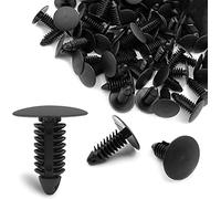 50 Uds Clips de Retención de Parachoques Sujetadores de Remaches de Plástico para Coche Kit de Retención de Empuje Clips de Guardabarros de Panel Embellecedor de Puerta Clip de Pasador de Ajuste de Re