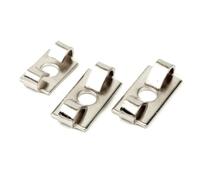 50 Uds conector elástico de resorte serie 2020 3030 4040 4545 accesorios de perfil de aluminio sujetador de ajuste incorporado M6/M8/M8/M12(20S)