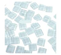 50 Uds. De azulejos de mosaico de colores mezclados de vidrio, piezas hechas a mano, materiales creativos de cristal, manualidades for niños, Mini azulejos de mosaico for cena para Arte y Manualidades