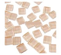 50 Uds. De azulejos de mosaico de colores mezclados de vidrio, piezas hechas a mano, materiales creativos de cristal, manualidades for niños, Mini azulejos de mosaico for cena para Arte y Manualidades