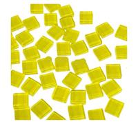 50 Uds. De azulejos de mosaico de colores mezclados de vidrio, piezas hechas a mano, materiales creativos de cristal, manualidades for niños, Mini azulejos de mosaico for cena para Arte y Manualidades