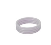 50 Uds Junta De Anillo Silicona CS 2mm OD 5~100mm Arandela Tórica Goma Blanca