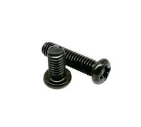 50 Uds M1, M1.2, M1.4, M1.6, M2, M2.5, M3, M3.5, M4 accesorios for tornillos de cabeza redonda cruzada de acero al carbono(14mm,M3)