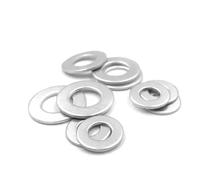 50 Uds M5 - M24 espesor 1,5 Mm/2mm accesorios de sello de aceite plano de aluminio arandelas de anillo,Como se muestra,M13x20mm-Espesor 2mm