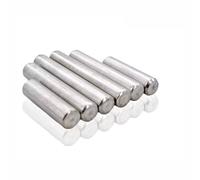 50 Uds Pasadores De Acero Inoxidable 304 Pasadores Cilíndricos M1.2 Pasadores Paralelos Varilla Sólida(1.2x10)