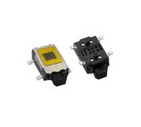 50 Uds. Pulsador lateral de 12V interruptor táctil de tortuga grande 4 pines SMD 4x6mm interruptor de clic momentáneo for teléfono/MP4/llaves