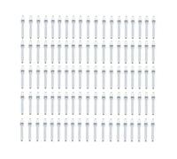 50 Uds. Remaches ciegos de cabeza redonda pintados de blanco, remaches huecos de acero de aluminio de 1/8 "para decoración del hogar, sujetadores de Hardware(3.2-12.7mm)