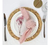 50 Uds servilleta Verde Toalla de té Boda Fiesta Navidad Mesa decoración servilletas 42x42cm