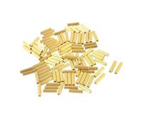 50 Uds tuercas de cobre M2x 2 3 4 5 6 7 8 9 10 11 12 13 14 15-25mm cilindro hembra roscado latón separador pilares espaciadores(M2x23mm)