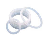 50 Uds VMQ junta tórica de silicona blanca CS2-4mm OD5-100mm