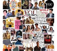 50 Uds YOU! Pegatinas para maleta, monopatín, ordenador portátil, botellas de agua, coche, adolescentes, niños y niñas, impermeable