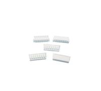 50 Uds ZH 1,5mm 2P/3P/4P/5P/6P/7P/8P/9P/10P conector de cabezales de pines rectos Micro JST ZH1.5 Enchufe macho(PURPLE)