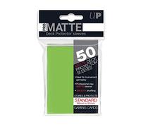 50 Ultra Pro Pro-Matte Lime Green Deck Protector Sleeves - Light Mat - Non-Glare - Magic