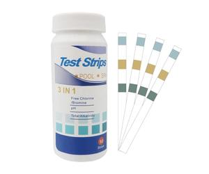 50 unidades Banderas Piscina,Ph Banderas Medición Análisis Aqua Languettes Kit Alcalinidad Probador Agua Dureza Comprobación Producto Prueba Accesorio para Piscinas Piscinas Ph Y Cloro