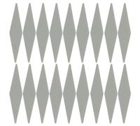 50 Unidades Barra de Pulido para Joyas de Plata 600/3000 Grano Doble Cara | EVA y Esponja, Diseño Segmentado Zonas Diferenciadas, Manejo Portátil, para Suavizar Rayas