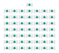 50 Unidades Clips Plásticos para Molduras Puerta Coche Compatible con Serie 3 Modelos E36 E46 Sujeción Estable en Componentes Exteriores sin Herramientas Adicionales