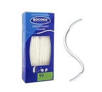 50 unidades de limpiador de audífonos, soportes listos para usar, kits de limpieza de instrumentos de hilo fino eficaz para dispositivos auditivos (50)