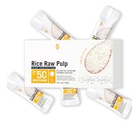 50 unidades de mini protector solar para cara y cuerpo, loción solar de viaje, factor de protección solar 50, resistente al agua, refrescante, protección solar para playa y al aire libre
