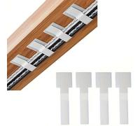 50 Unidades De Organizadores De Cables De Escritorio, Ganchos Autoadhesivos Con Parte Trasera Adhesiva Y Bridas Ajustables for Organizar Cables De Datos, Auriculares Y Cables Electrónicos(White)