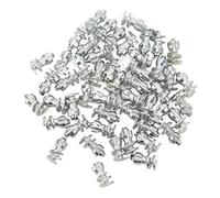 50 unidades de pernos roscados para neumáticos, clavos antideslizantes para nieve para bicicleta, motocicleta, automóvil, camión y montacargas; pernos de acero de tungsteno para