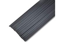 50 Unidades de Varillas difusoras de Fibra,Varillas difusoras de caña,Varillas de Aceite perfumado para fragancias del hogar(30cm*3mm, Negro)