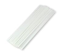 50 unidades de varillas difusoras de fibra,varillas difusoras de caña,varillas de aceite perfumado para fragancias del hogar(20cm*3mm, Blanco)