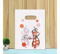 50 Unids 15x2 0cm/20x30cm Bolsa Pequeña para Joyas Bolsa con Diseño Lindo con Asa Bolsas de Regalo Dulce Galleta Favor de Fiesta Bolsa de Embalaje-M1,15x20cm