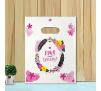 50 unids 15x20cm Multi Estilo Plástico Manija Bolsas Pequeñas Lindas Boda Joyería Embalaje Bolsas Para Candy Cookie Caja de regalo-1005002016968818