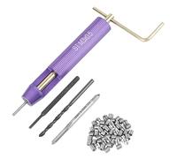 50 Unids Acero Inoxidabl, Juegos de herramientas manuales Juegos completos de herramientas Tornillos Clavos Alambre Enrollado Tornillos Helicoidales Rosca Insertos M3 x Herramienta de Reparación 2D