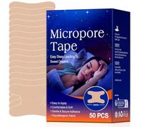 50 Unids Bandas Bucales Elásticas Económicas Para Dormir Anti Ronquidos Transpirable Antironquidos Tiritas Para Uso Cómodo Noche Cómodo Sueño Tiras