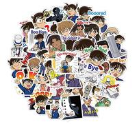 50 unids Detective Conan Anime pegatinas de dibujos animados grafiti impermeable portátil monopatín bicicleta equipaje teléfono juguete etiqueta para niños