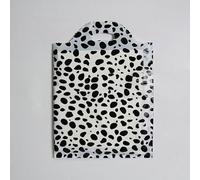 50 Unids/lote Bolsa de Plástico Pequeña con Asa Bolsa de Regalo de Fiesta para Joyería/Juguete/Bufanda Bolsas de Embalaje de Regalo 20x25 cm Mini Bolsa de Negocios-9-20x25cm