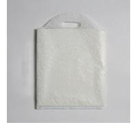 50 Unids/lote Bolsa de Plástico Pequeña con Asa Bolsa de Regalo de Fiesta para Joyería/Juguete/Bufanda Bolsas de Embalaje de Regalo 20x25 cm Mini Bolsa de Negocios-29-20x25 cm