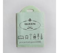 50 Unids/lote Bolsa de Plástico Pequeña con Asa Bolsa de Regalo de Fiesta para Joyería/Juguete/Bufanda Bolsas de Embalaje de Regalo 20x25 cm Mini Bolsa de Negocios-14 de espesor-20x25 cm