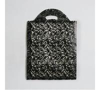 50 Unids/lote Bolsa de Plástico Pequeña con Asa Bolsa de Regalo de Fiesta para Joyería/Juguete/Bufanda Bolsas de Embalaje de Regalo 20x25 cm Mini Bolsa de Negocios-10-20x25cm