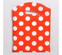 50 Unids/lote Bolsa de Plástico Pequeña con Asa Bolsa de Regalo de Fiesta para Joyería/Juguete/Bufanda Bolsas de Embalaje de Regalo 20x25 cm Mini Bolsa de Negocios-27-20x25cm