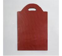 50 Unids/lote Bolsa de Plástico Pequeña con Asa Bolsa de Regalo de Fiesta para Joyería/Juguete/Bufanda Bolsas de Embalaje de Regalo 20x25 cm Mini Bolsa de Negocios-19 de espesor-20x25 cm