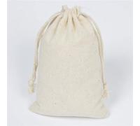 50 Unids/lote Bolsas de Almacenamiento con Cordón de Algodón Navidad Regalo de Boda DIY Bolsa Lisa Reutilizable Hogar Organizar Bolsa de Polvo 8x10 10x12 10x15-17x23cm(50pcs),natural
