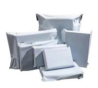 50 unids/lote bolsas de sobres de envío bolsas de almacenamiento de sobres exprés bolsas de correo de color bolsa de almacenamiento con sello autoadhesivo-25x35cm 50PCS