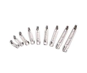 50 unids/lote broche Clip Base pines broche Base en blanco for suministros de joyería DIY(35 mm)