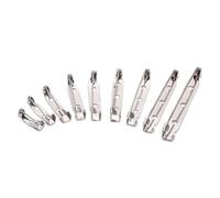 50 unids/lote broche Clip Base pines broche Base en blanco for suministros de joyería DIY(38 mm)
