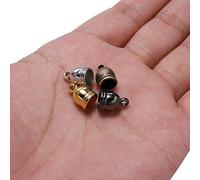 50 unids/lote collar punta borla Caps cuentas tapa final para la joyería que hacen resultados de bricolaje accesorios hechos a mano suministros de tratamiento práctico