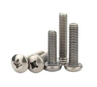 50 unids/lote DIN7985 titanio puro M3x3/4/4.5/5/6/8/10/12/14/15/20-50 tornillos de cabeza redonda máquina Ti(M3x8)