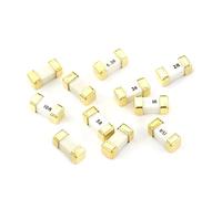 50 unids/lote oro plata 1808 125V 250V AC 451 SMD fusible de soplado rápido 2410 portafusibles 3A 3.15A 3.5A 4A 5A 6.3A 7A 8A 10A 12A 15A 20A(3.5A)